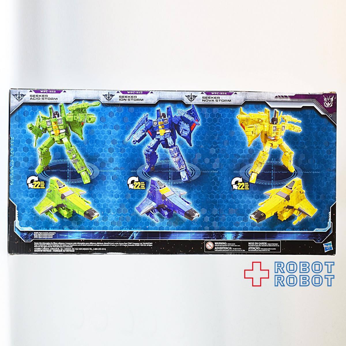 タカラトミー トランスフォーマー アースライズ SG-EX アシッドストーム&イオンストーム&ノヴァストーム 国内版