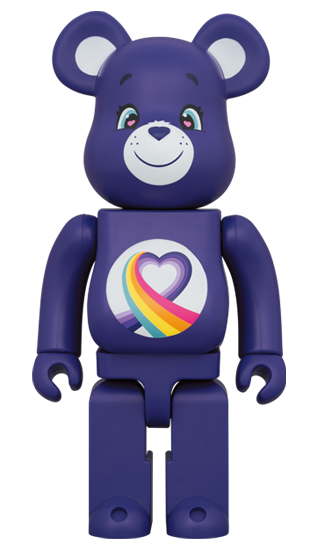 メディコム BE@RBRICK ベアブリック 100% & 400% ケアベア レインボーハートベア 未開封 ♦︎４号店商品 - ROBOTROBOT