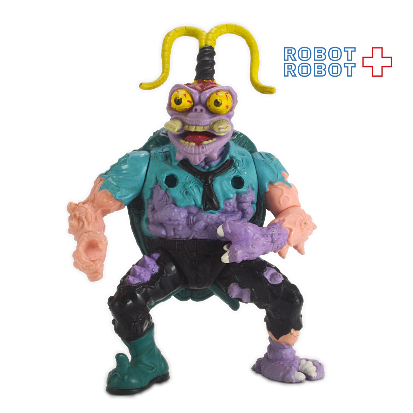 プレイメイツ ティーンエイジ・ミュータント・ニンジャ・タートルズ TMNT スカムバグ 1990 アクションフィギュア ルース