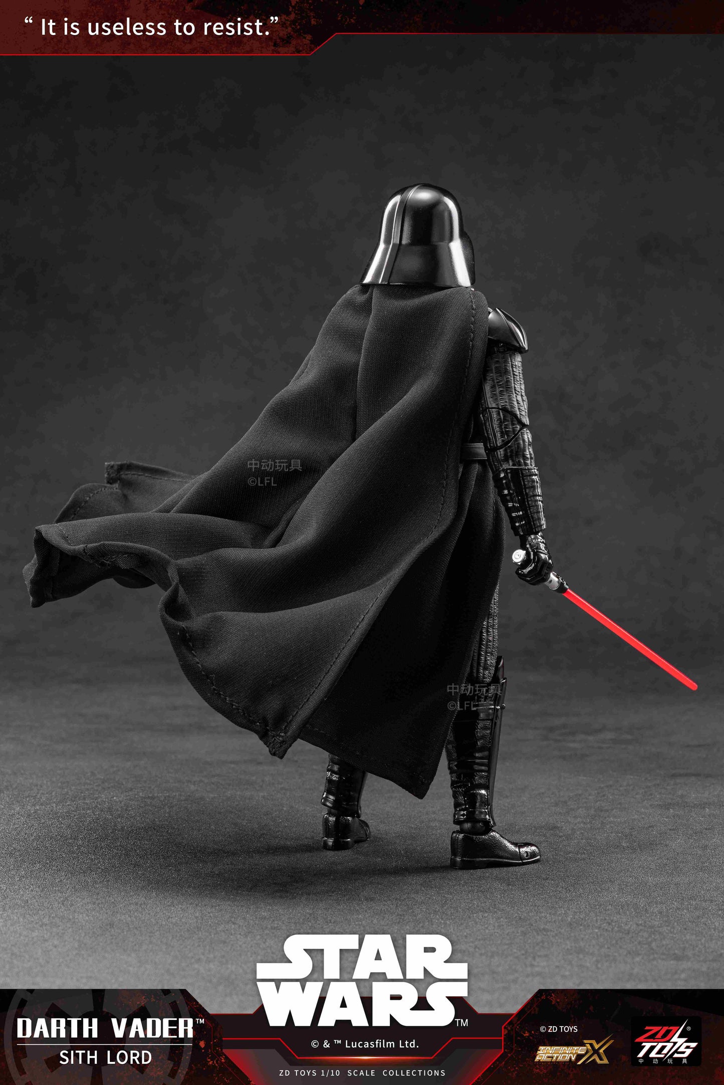 ZD TOYS スター・ウォーズ ダース・ベイダー アクションフィギュア 未開封