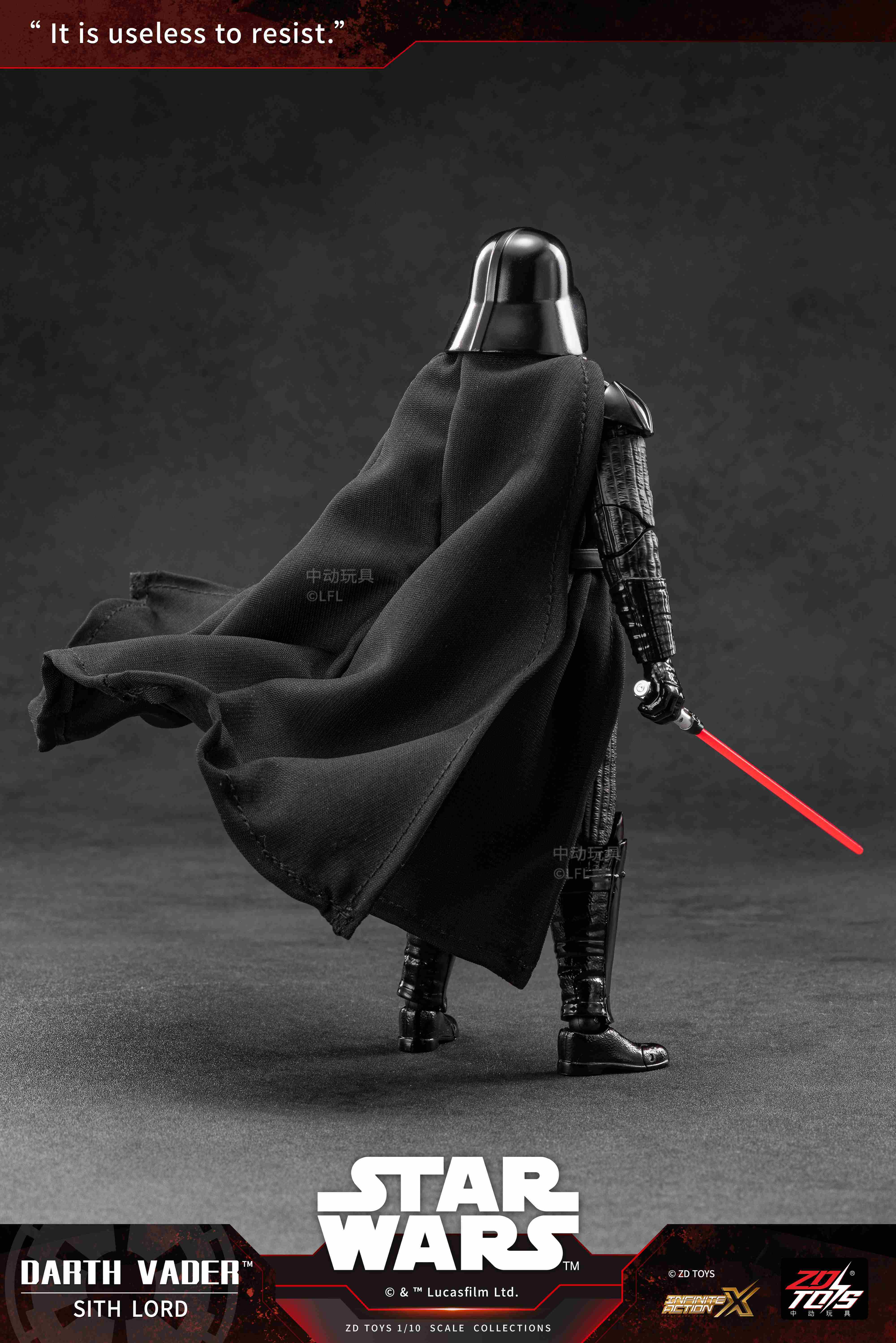 ZD TOYS スター・ウォーズ ダース・ベイダー アクションフィギュア 未
