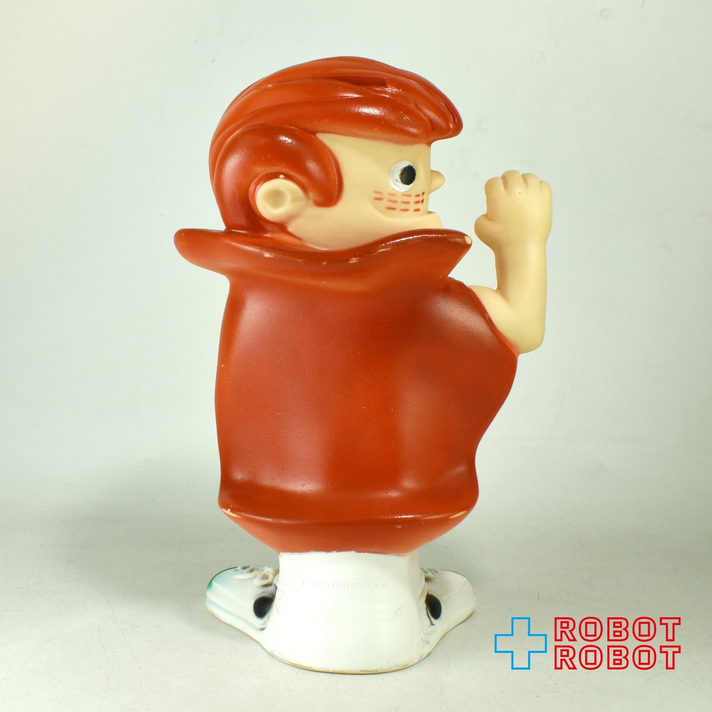 アメリカの絆創膏 テープドクルセイダー ソフビ貯金箱 ※底フタ欠