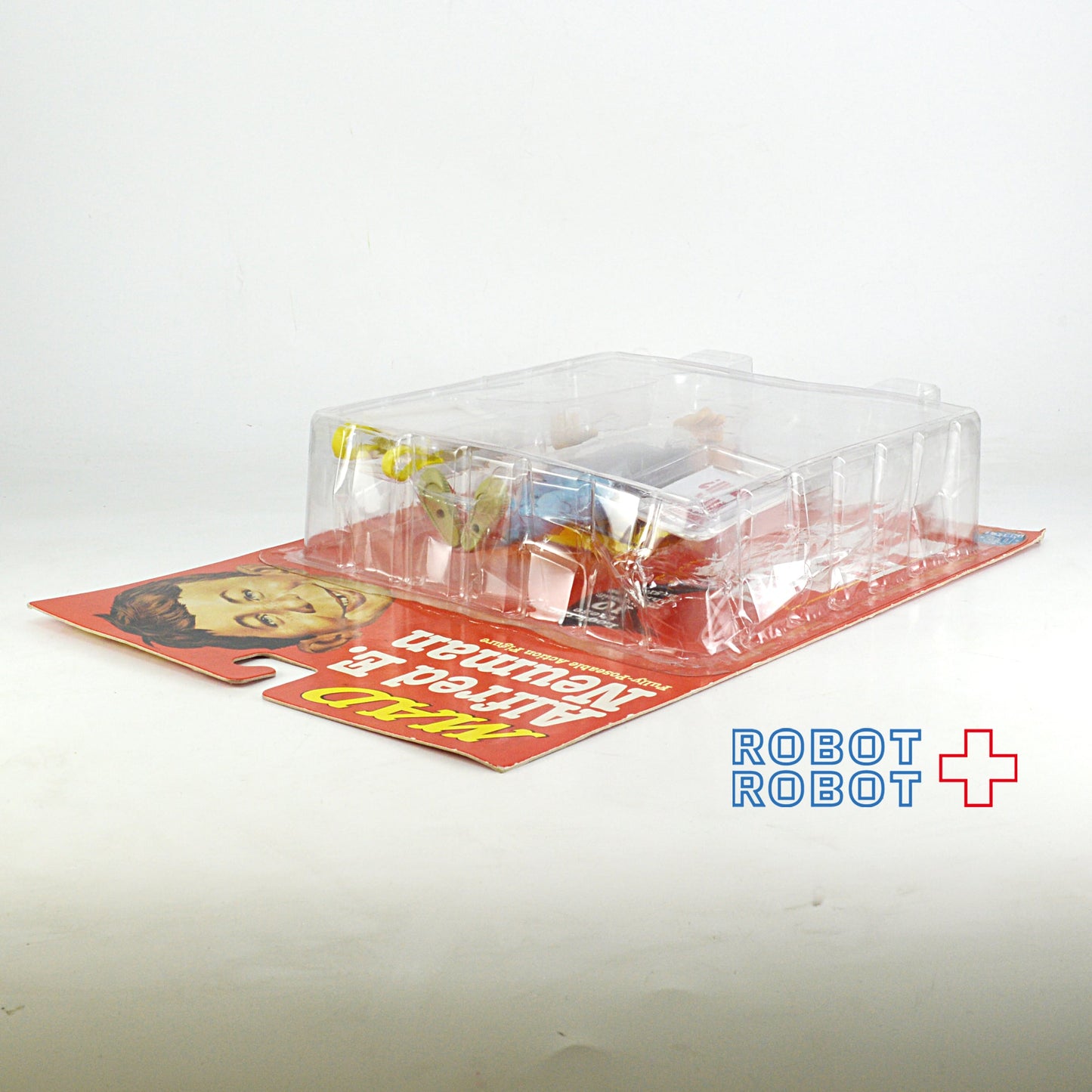 マッドマガジン おばかフレーズのサンドイッチマン 黒ジャケット アクションフィギュア 未開封