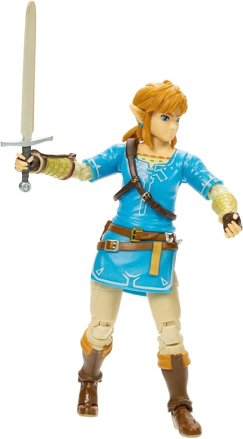 ジャックス ゼルダの伝説 ブレス オブ ザ ワイルド ゼルダ＆リンク アクションフィギュア セット 未開封