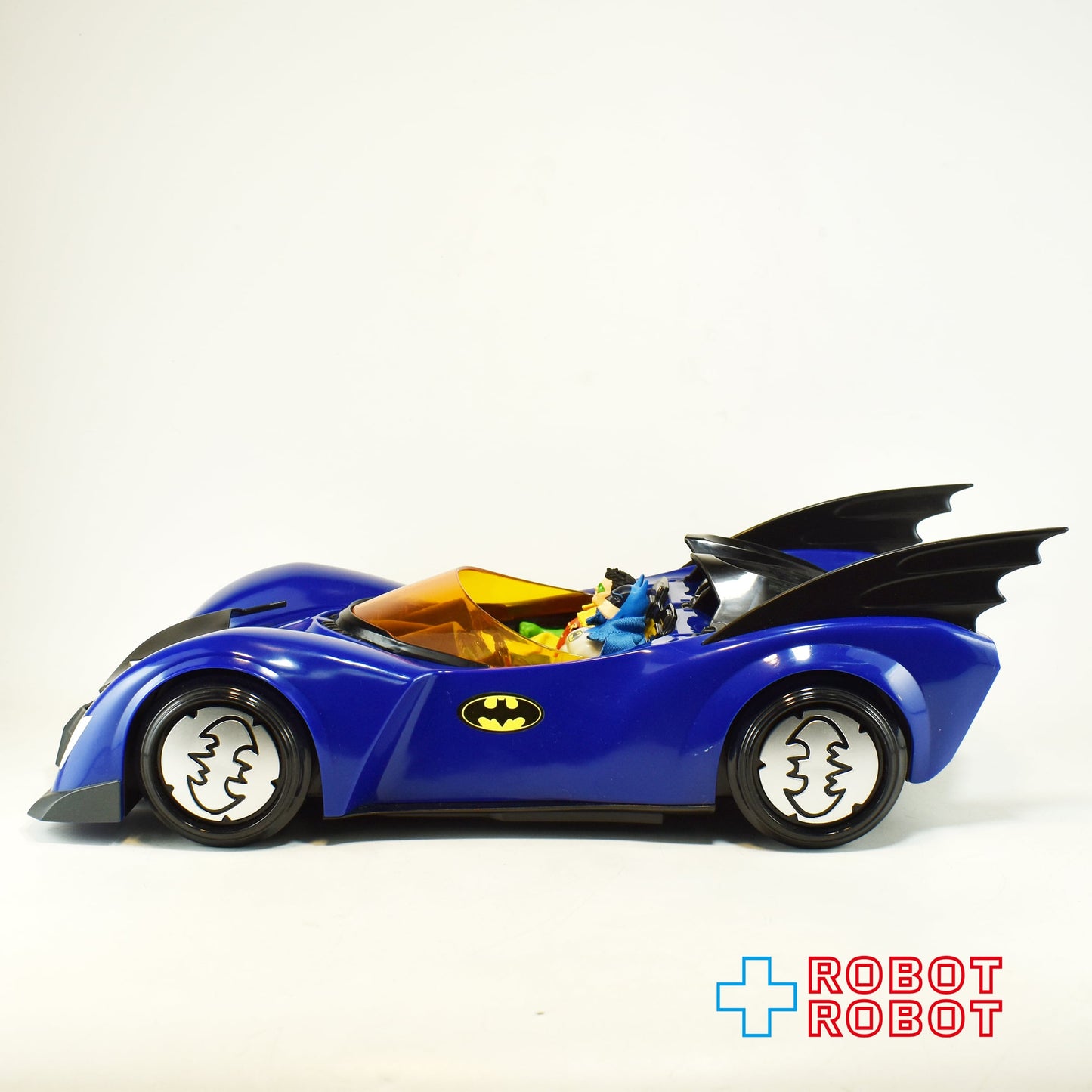 マクファーレン DCダイレクト DCスーパーパワーズ バットモービル (コミック) w/ バットマン & ロビン 4インチ アクションフィギュア ルース