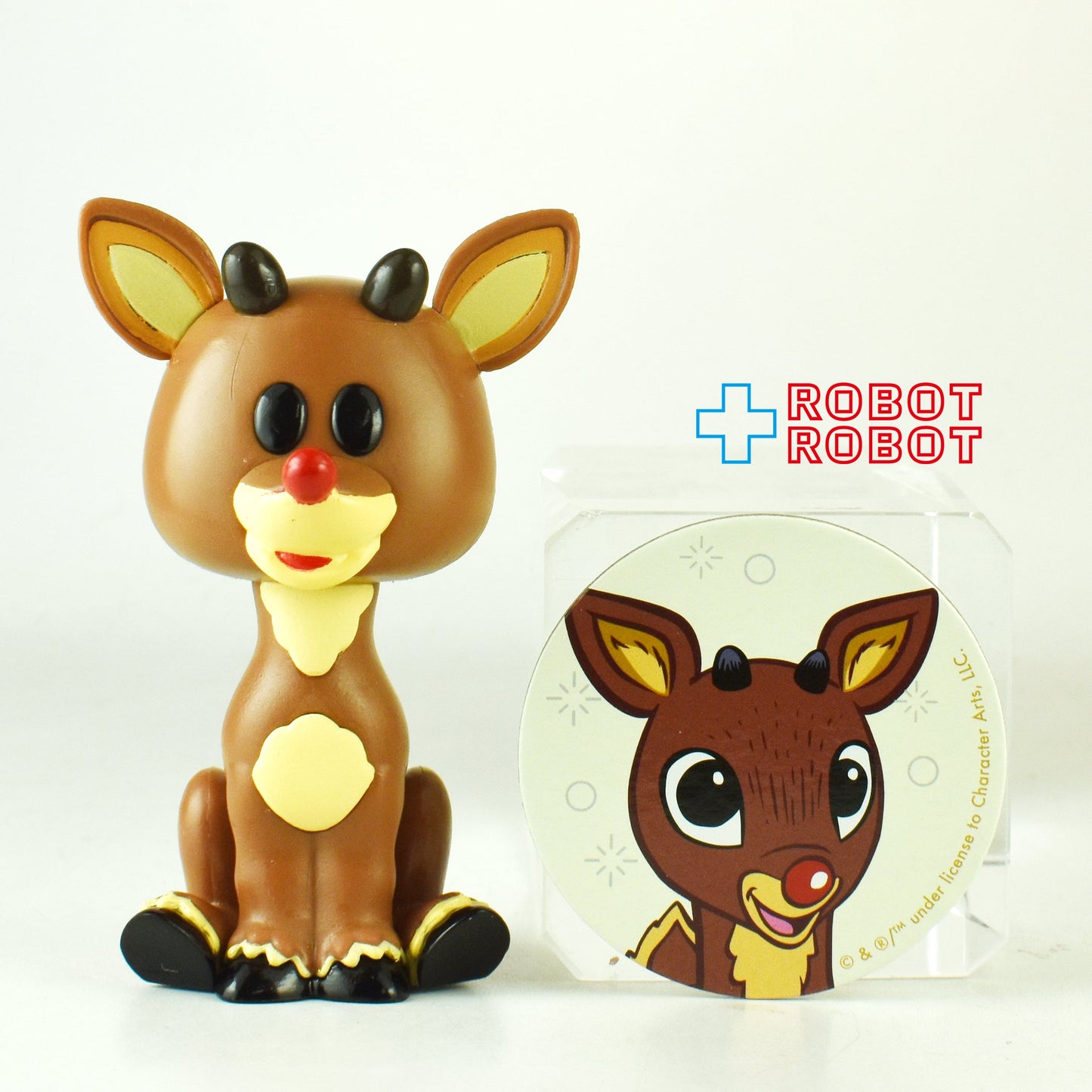 ファンコ SODA ソーダ缶 赤鼻のトナカイ ルドルフ ビニールフィギュア