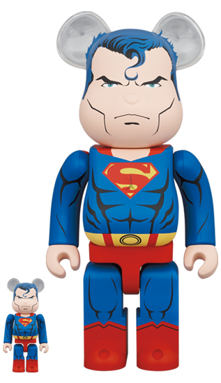 メディコム BE@RBRICK ベアブリック 100% & 400% バットマン ハッシュ スーパーマン 未開封 ♦︎４号店商品 - ROBOTROBOT