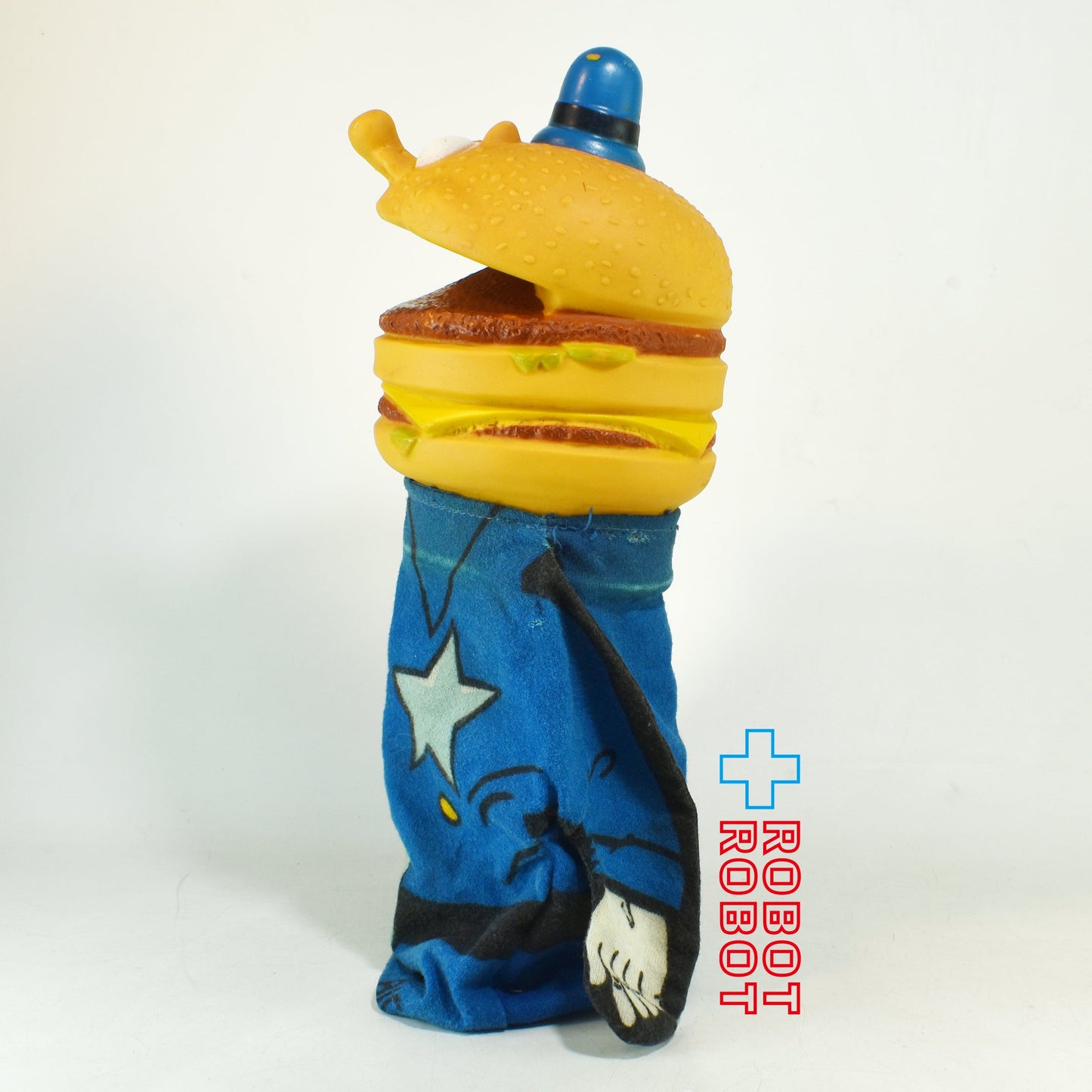 マクドナルド ビッグマックポリス ソフビ手踊り人形パペット 白目 ※難有り
