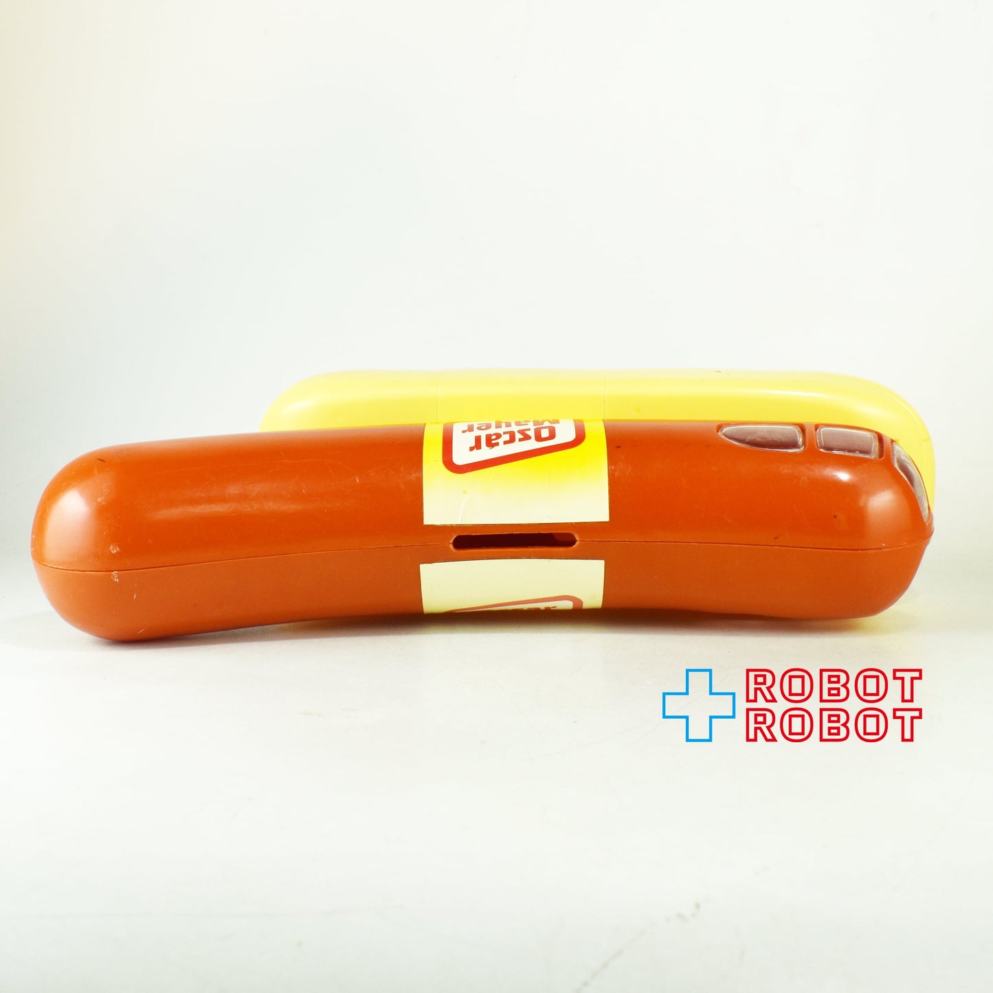 オスカーマイヤーのソーセージ カー貯金箱 1993 CHINA クリア窓