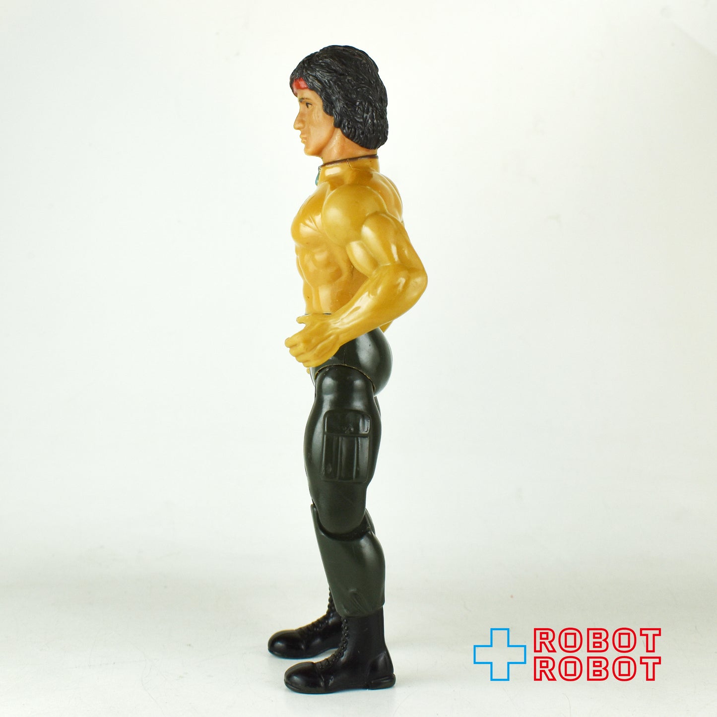 ※難あり：ランボー TVカートゥーン版 ランボー アクションフィギュア コレコ社 1985