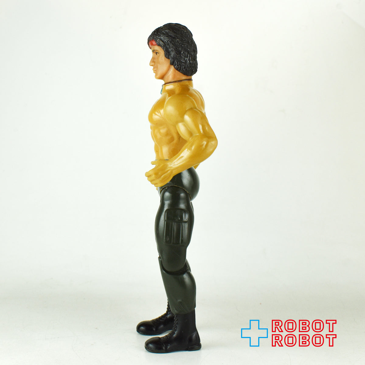 ※難あり：ランボー TVカートゥーン版 ランボー アクションフィギュア コレコ社 1985