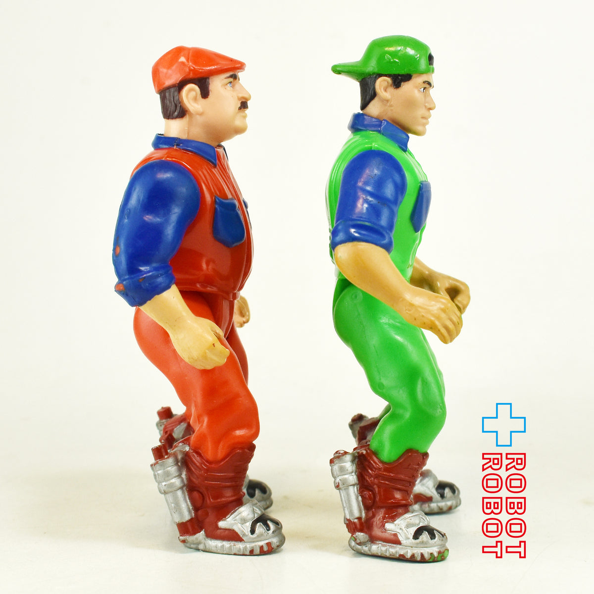 映画版 スーパーマリオ 魔界帝国の女神 マリオとルイージ アクションフィギュア ２体 1993 ERTL社