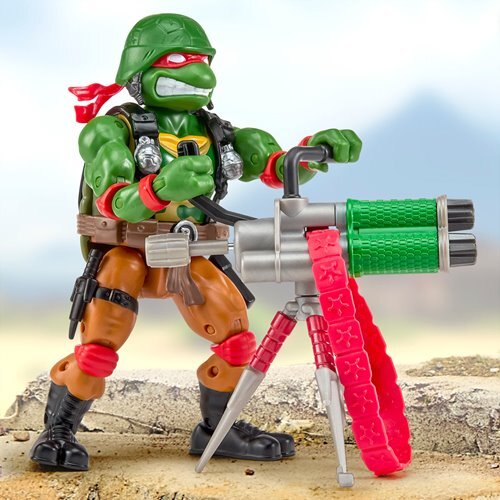 プレイメイツ ティーンエイジ・ミュータント・ニンジャ・タートルズ TMNT x G.I.ジョー ラファエロ as ロードブロック アクションフィギュア 未開封