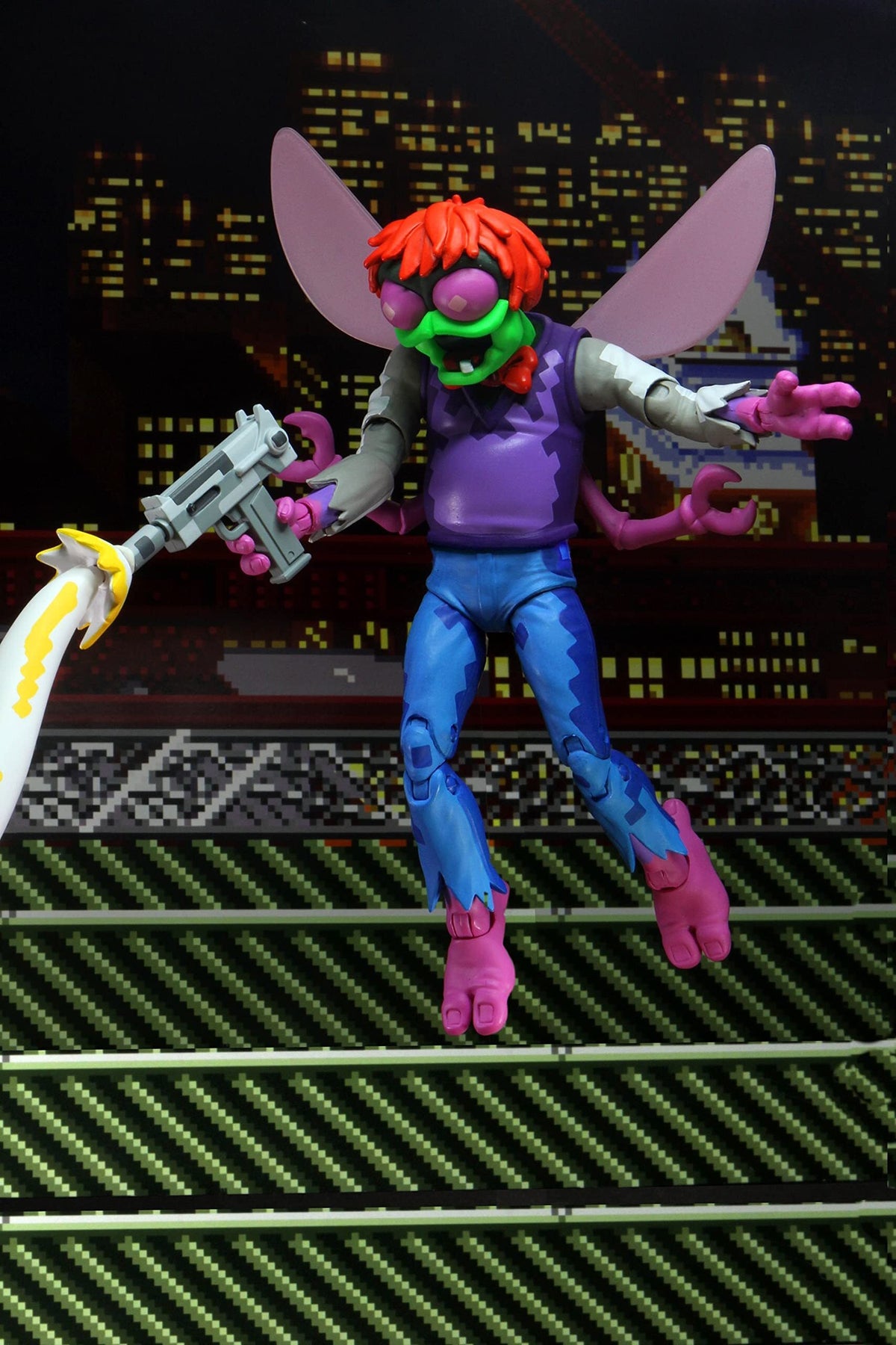 ネカ TMNT タートルズ・イン・タイム バクスター・ストックマン アルティメット 7インチ アクションフィギュア 未開封