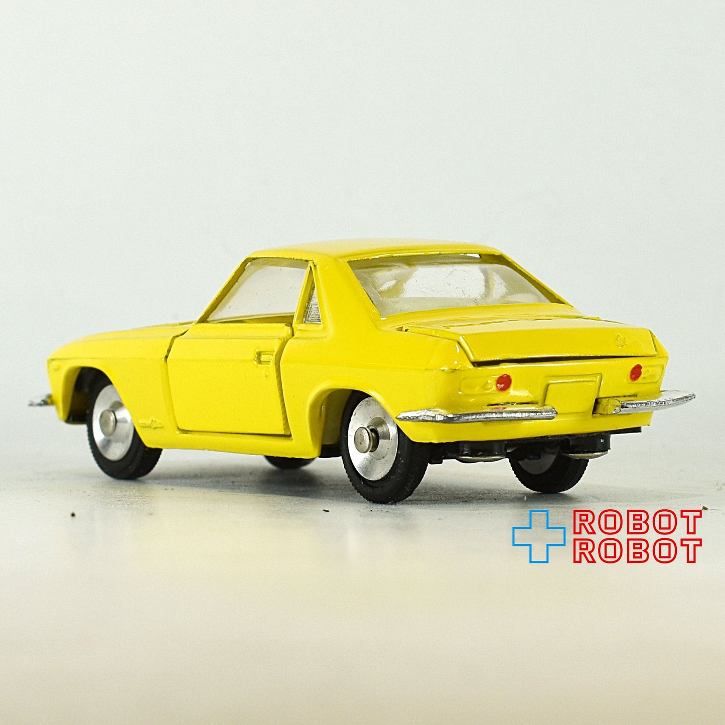 アサヒ玩具 モデルペット No.32 ニッサンシルビア 黄色 白シート 1/40 ダイキャスト ミニカー 箱入