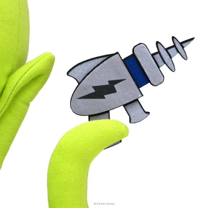 キッドロボット シンプソンズ  恐怖のツリーハウス カングとコドス コドス 13インチ プラッシュ ぬいぐるみ 紙タグ付き