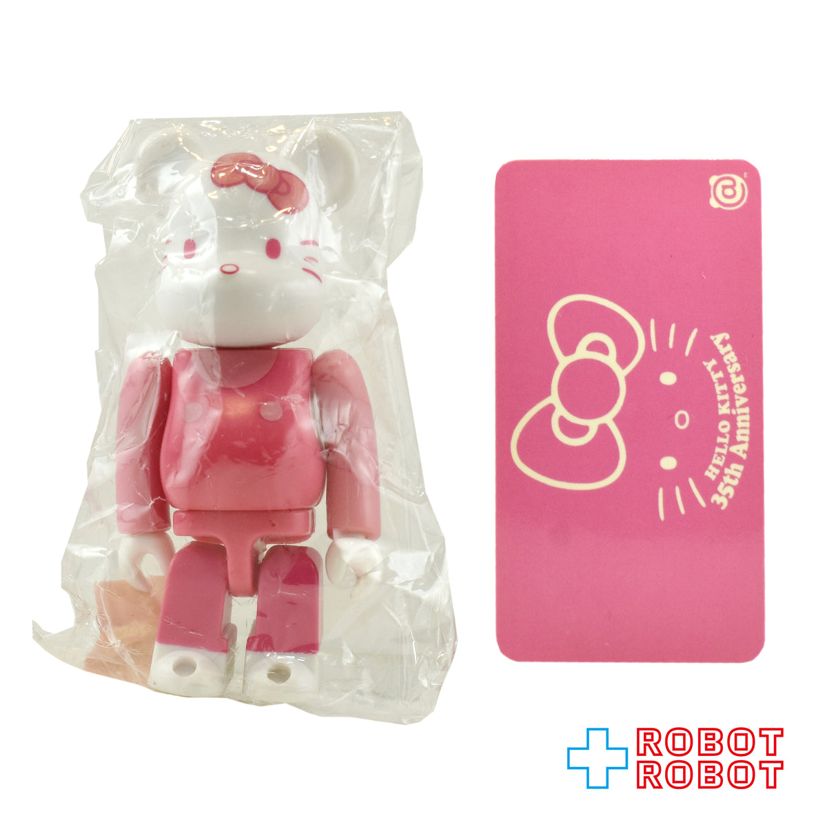 メディコム ベアブリック BE@RBRICK 100% [シリーズ 18] ANIMAL 裏 ハローキティ 未開封 ４号店商品