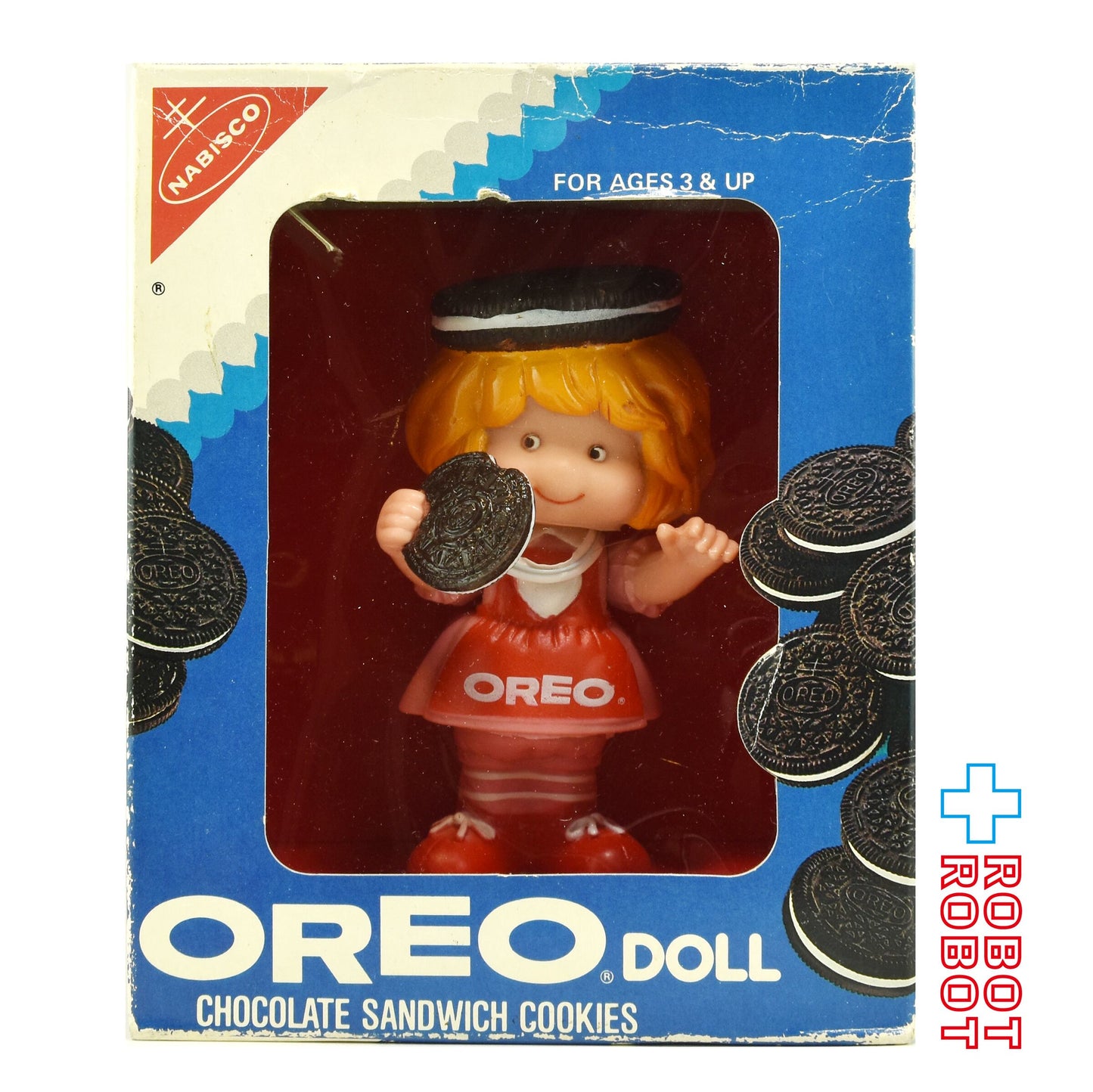 ナビスコ オレオ 女の子 ソフビフィギュア タルボット社 1983 箱入