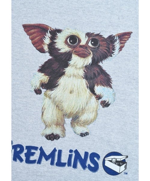 メディコム・トイ MLE グレムリン ギズモ GIZMO グレー Tシャツ 紙タグ付き