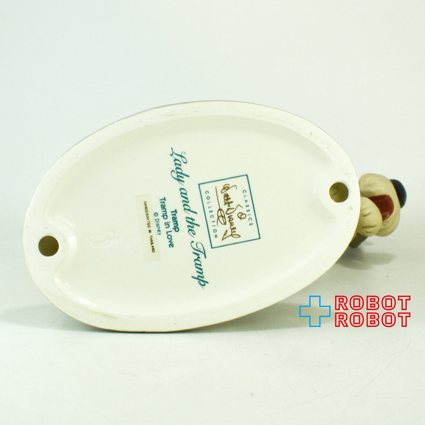 ディズニー WDCC わんわん物語 レディ& トランプ  トランプ・イン・ ラブ レディ・イン・ラブ フィルム付き 箱付き ※難あり