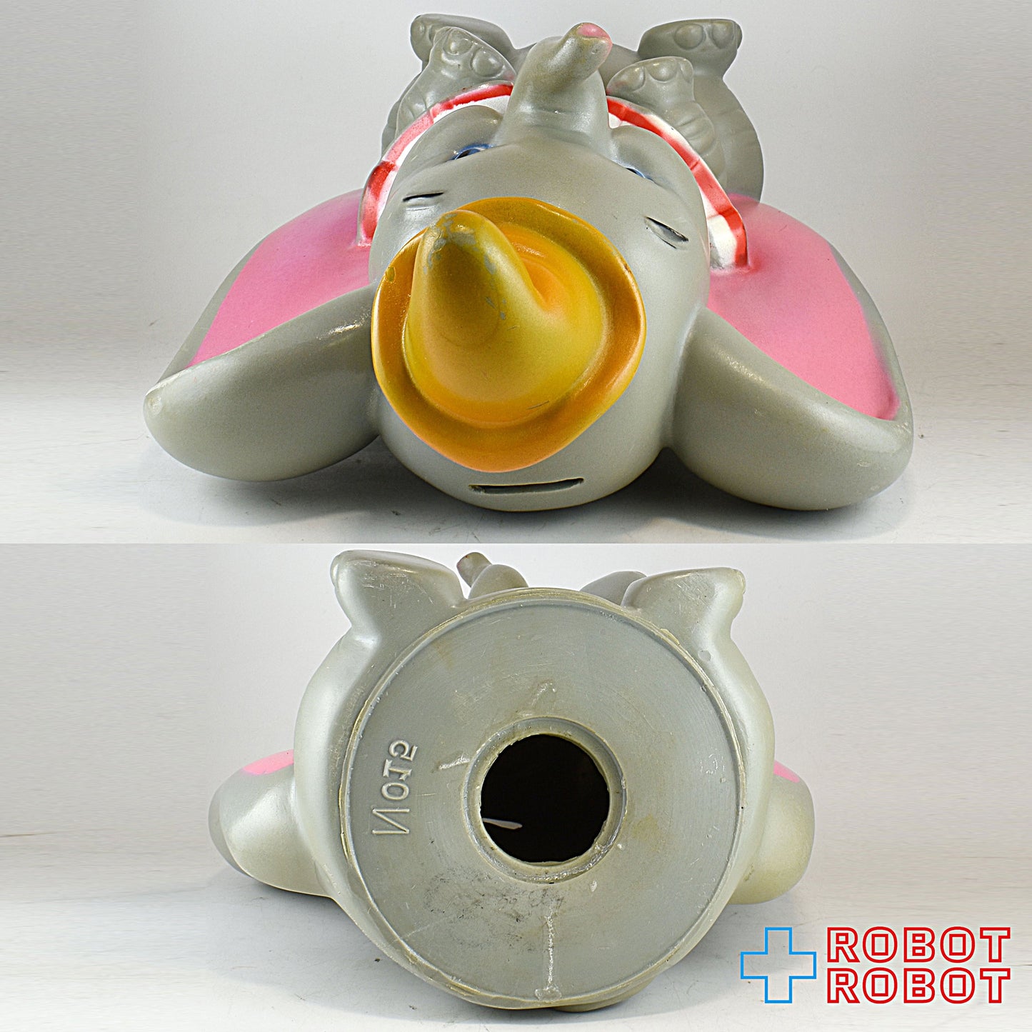 プレイパル ダンボ ソフビ貯金箱 ウォルトディズニープロダクション 1972