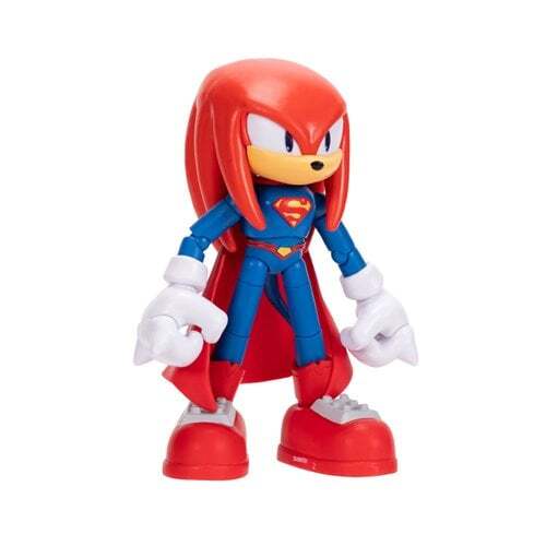 DC x ソニック・ザ・ヘッジホッグ ウェーブ2 ナックルズ as スーパーマン 5インチ アクションフィギュア 未開封