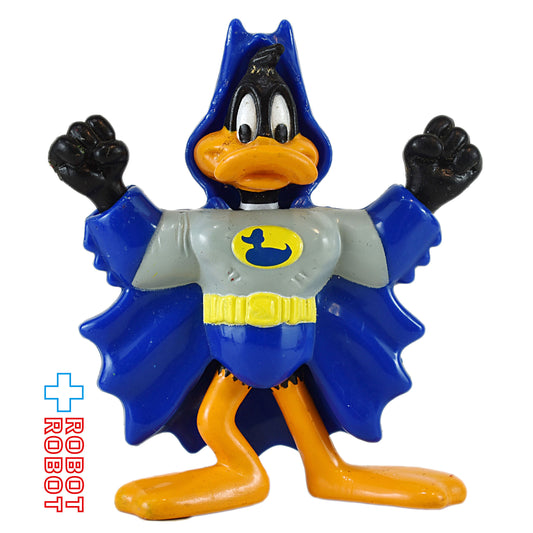 マクドナルド ルーニー・テューンズ DC ダフィー・ダック as バットダック バットマン フィギュア ミールトイ 1991 開封美品