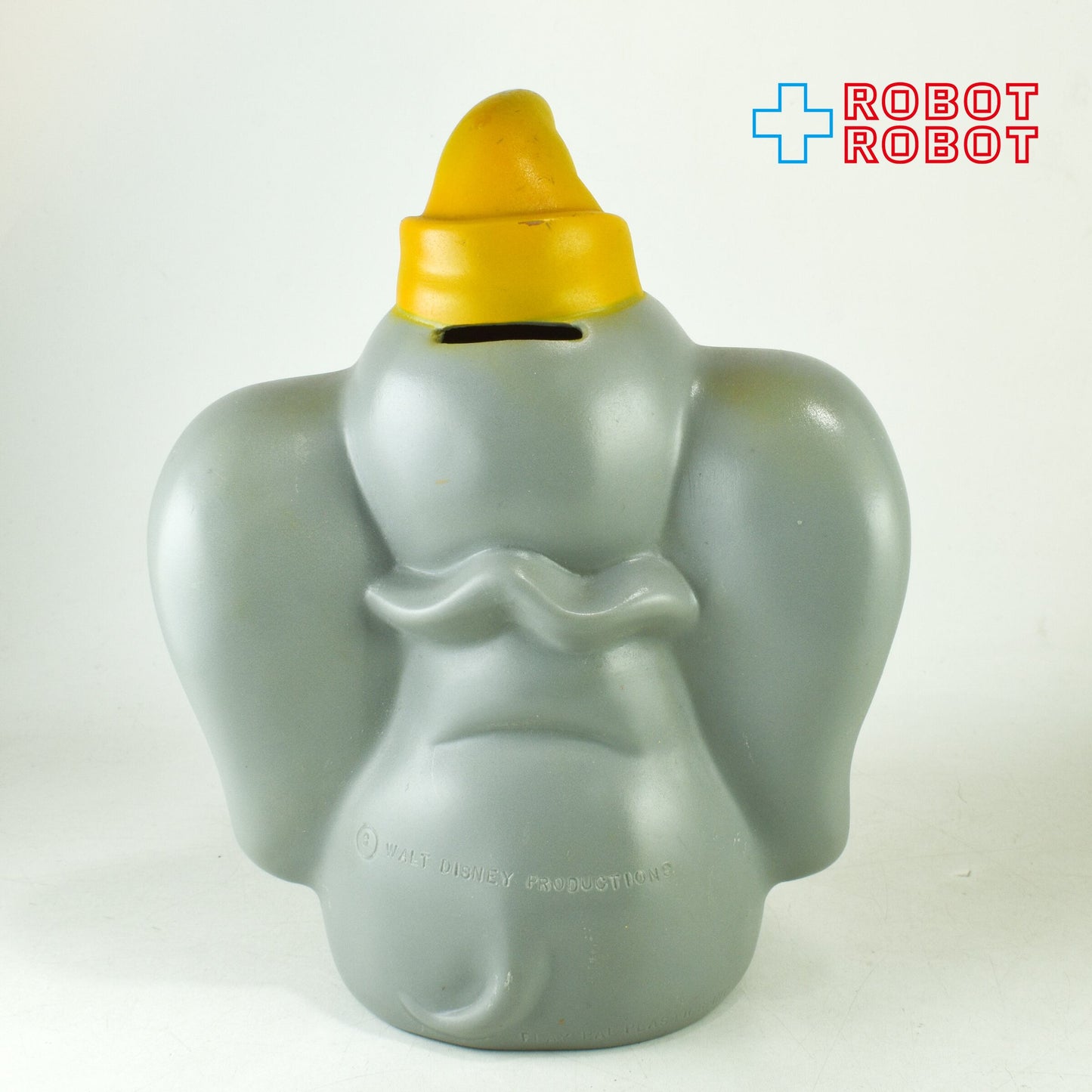 プレイパル デイズニー ダンボ スモール 黄色帽子 ソフビ貯金箱 ウォルトディズニープロダクション