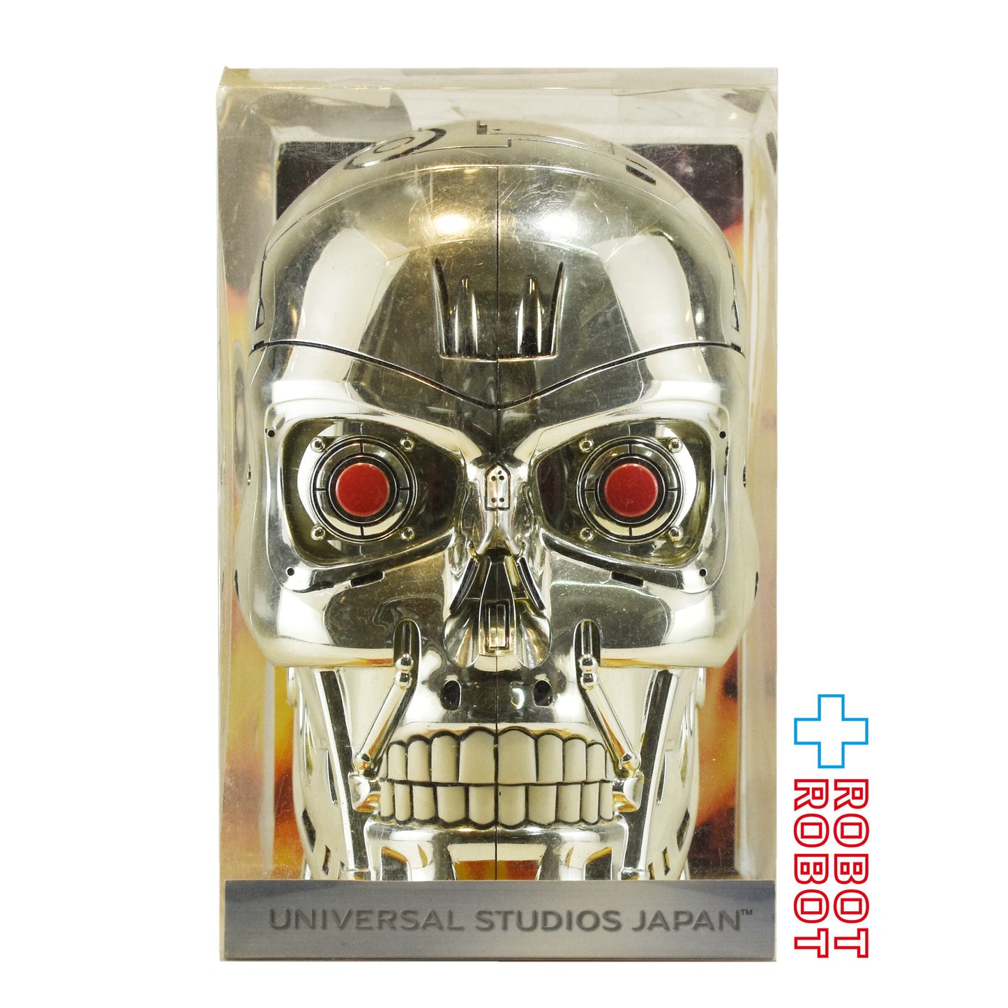 USJ ターミネーター 2:3-D T-800 エンドスケルトン ヘッド お菓子ケース スーベニアケース 箱入