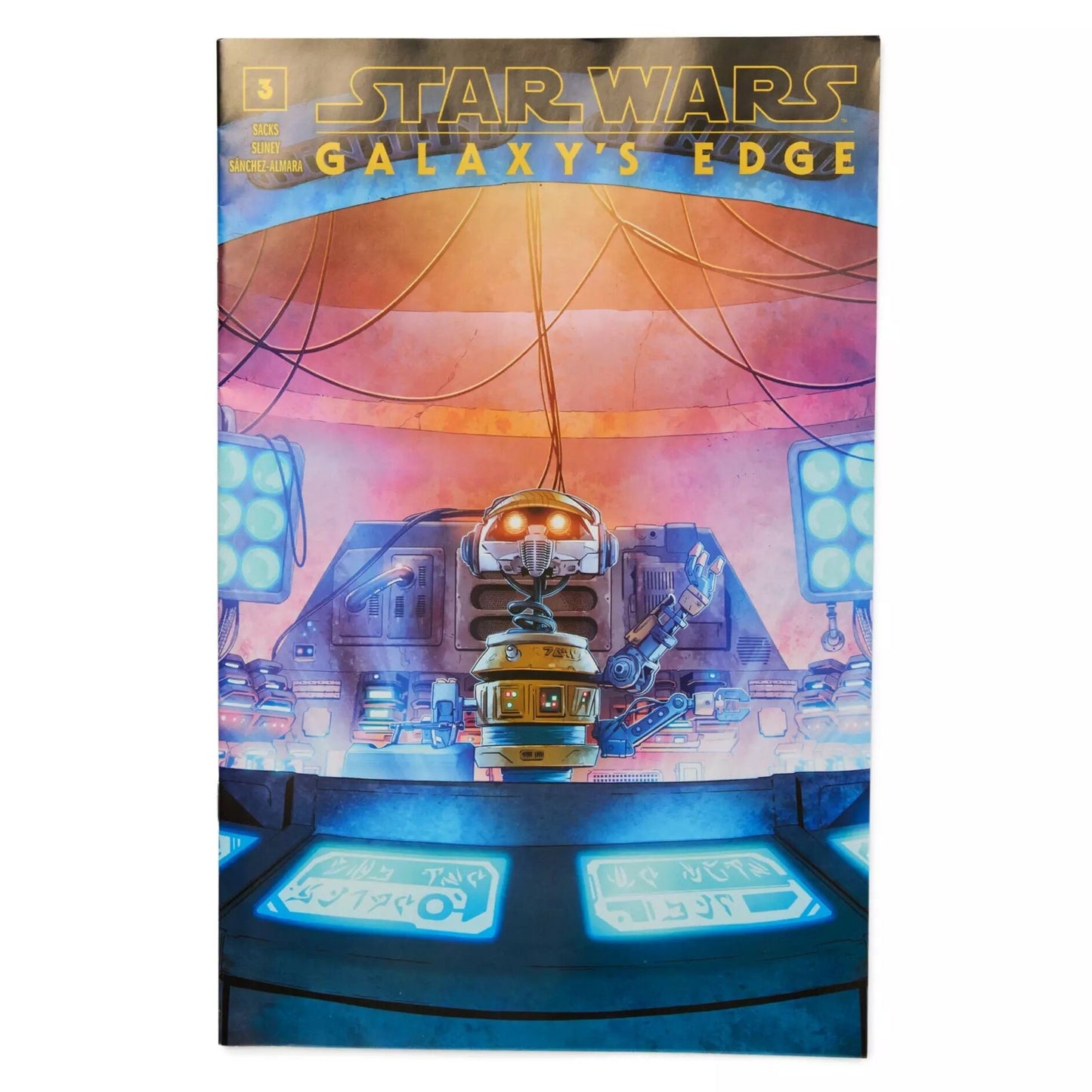 スター・ウォーズ ギャラクシーズ・エッジ DJ R-3X アクションフィギュア,コミックブック,コイン セット 未開封