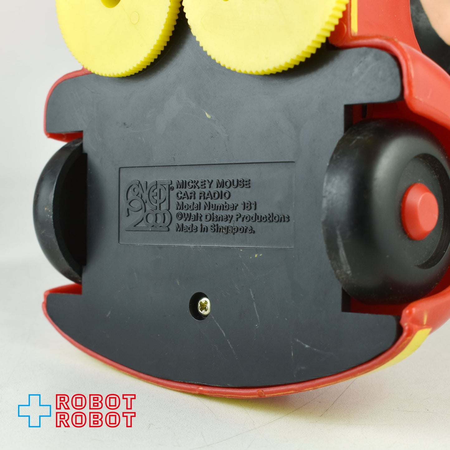 ディズニー ミッキーマウス カーラジオ No.181 メイドイン シンガポール
