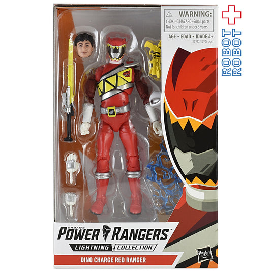 ハズブロ パワーレンジャー ダイノ チャージ レッド レンジャー 6インチ アクションフィギュア