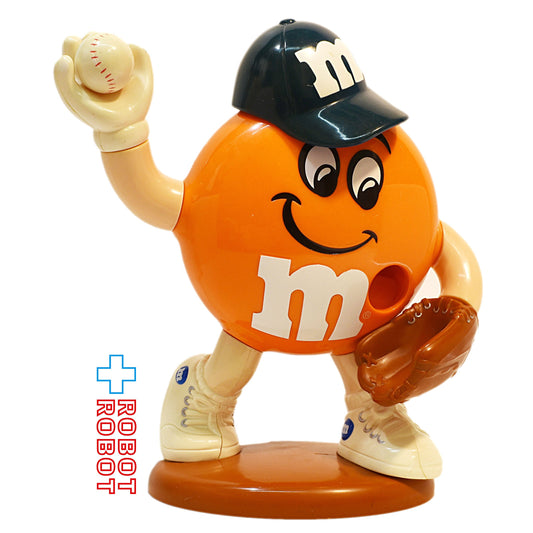 M&M's オレンジ ディスペンサー 野球 エムアンドエムズ