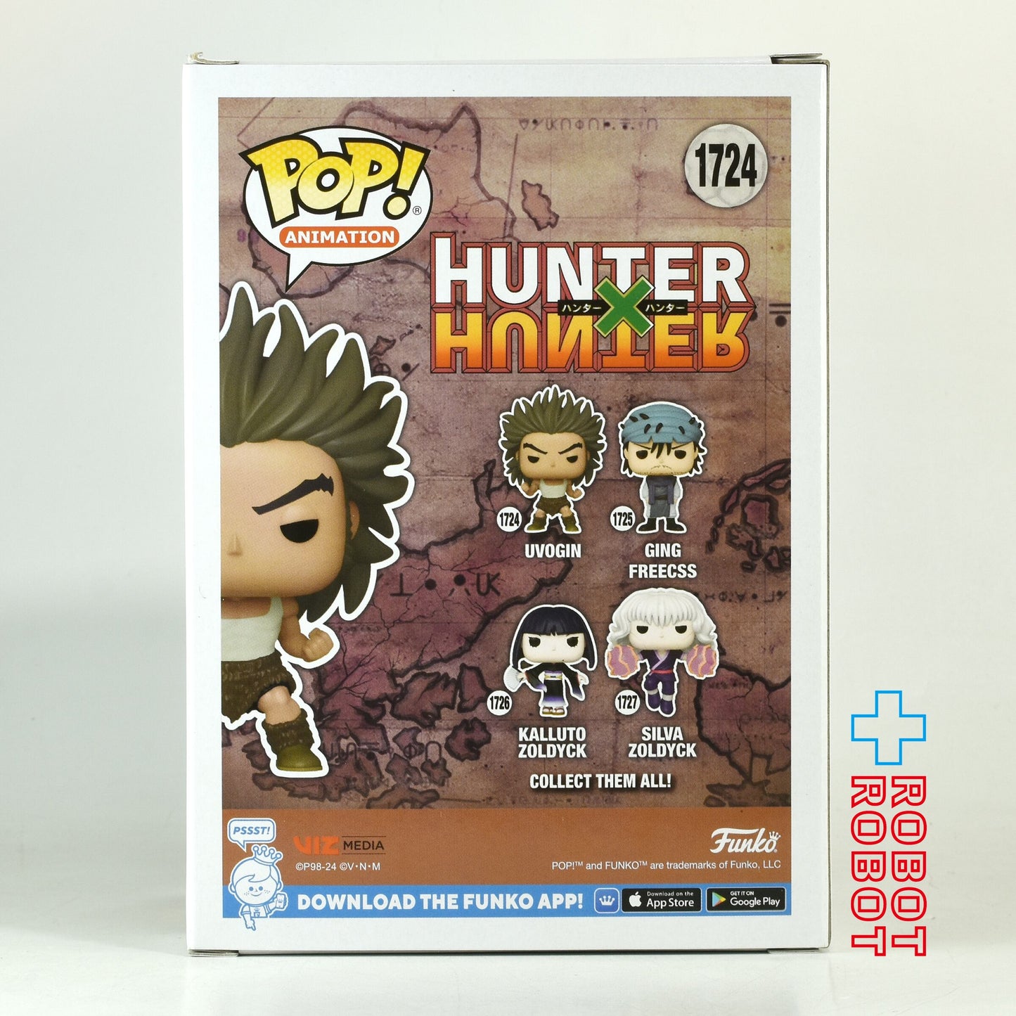 ⚫️ファンコ POP! アニメーション 1724 ハンター×ハンター ウボォーギン ビニールフィギュア 箱入