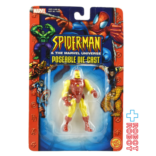 トイビズ スパイダーマン & マーベルユニバース アイアンマン ポーザブル ダイキャスト アクションフィギュア 2003 未開封