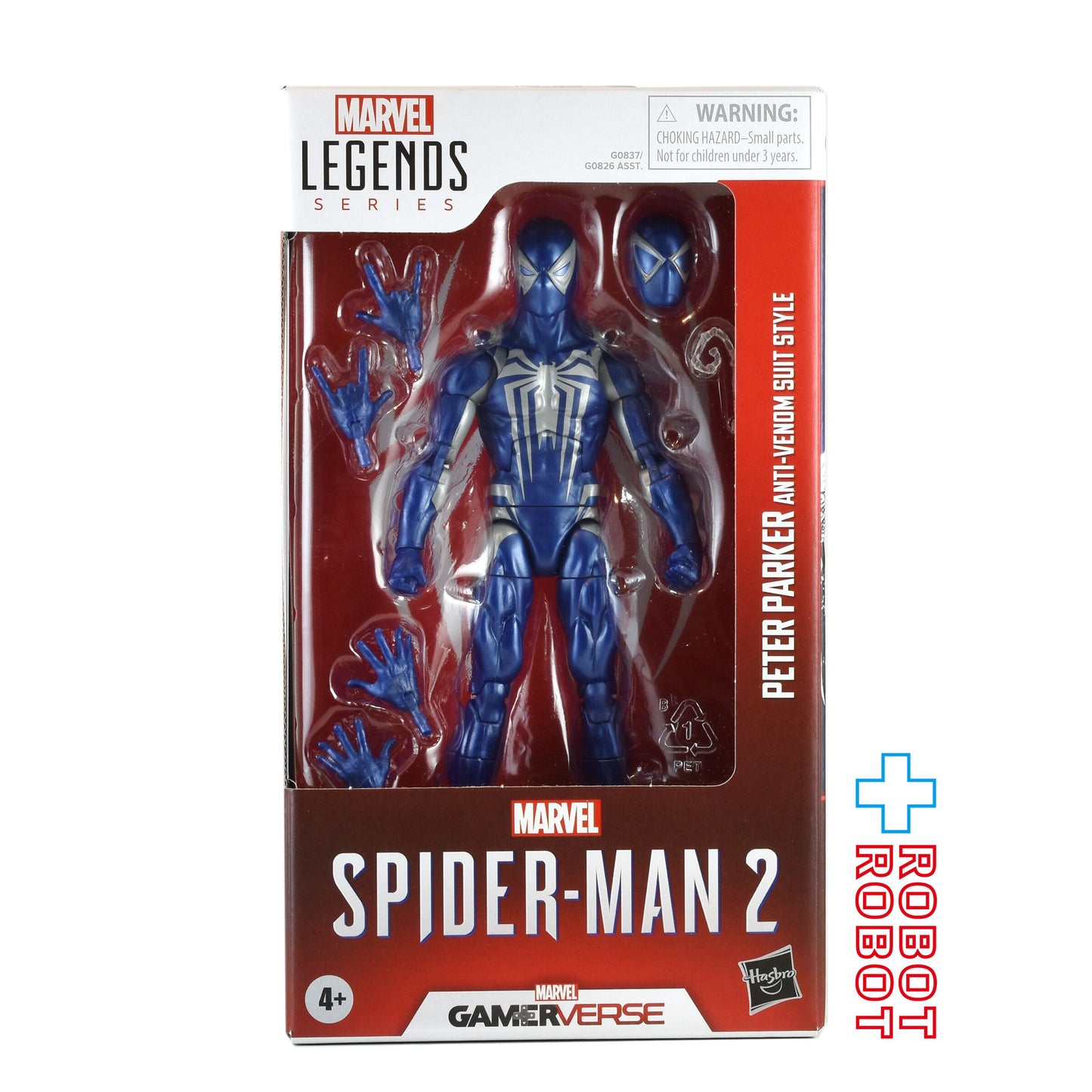 マーベルレジェンド ゲームシリーズ スパイダーマン2 ピーター・パーカー アンチ・ヴェノム スーツスタイル 6インチ アクションフィギュア 未開封