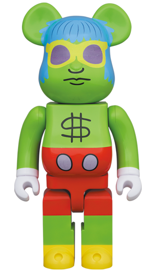 メディコム BE@RBRICK ベアブリック 400% キースへリング アンディ マウス 未開封 ♦︎４号店商品 - ROBOTROBOT