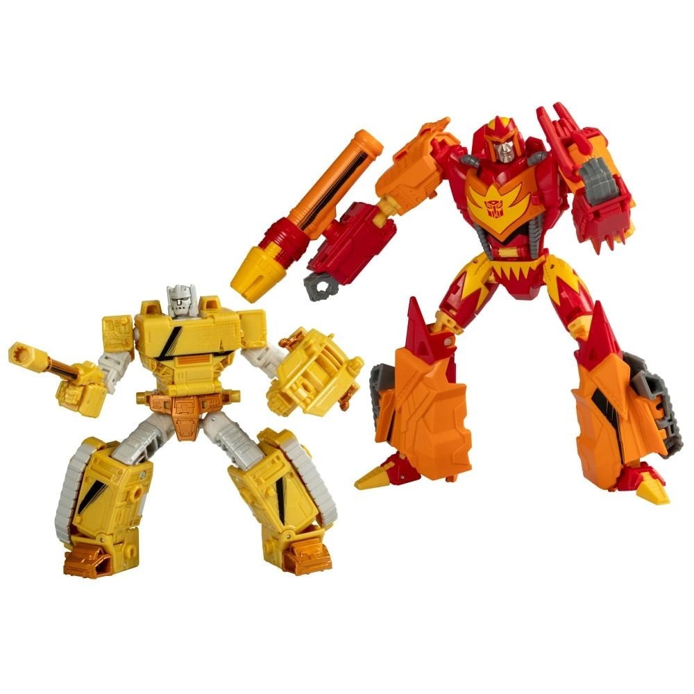 ハズブロ トランスフォーマー・ジェネレーションズ コミック・エディション オートボット フレイム & エミレート・ザロン 未開封