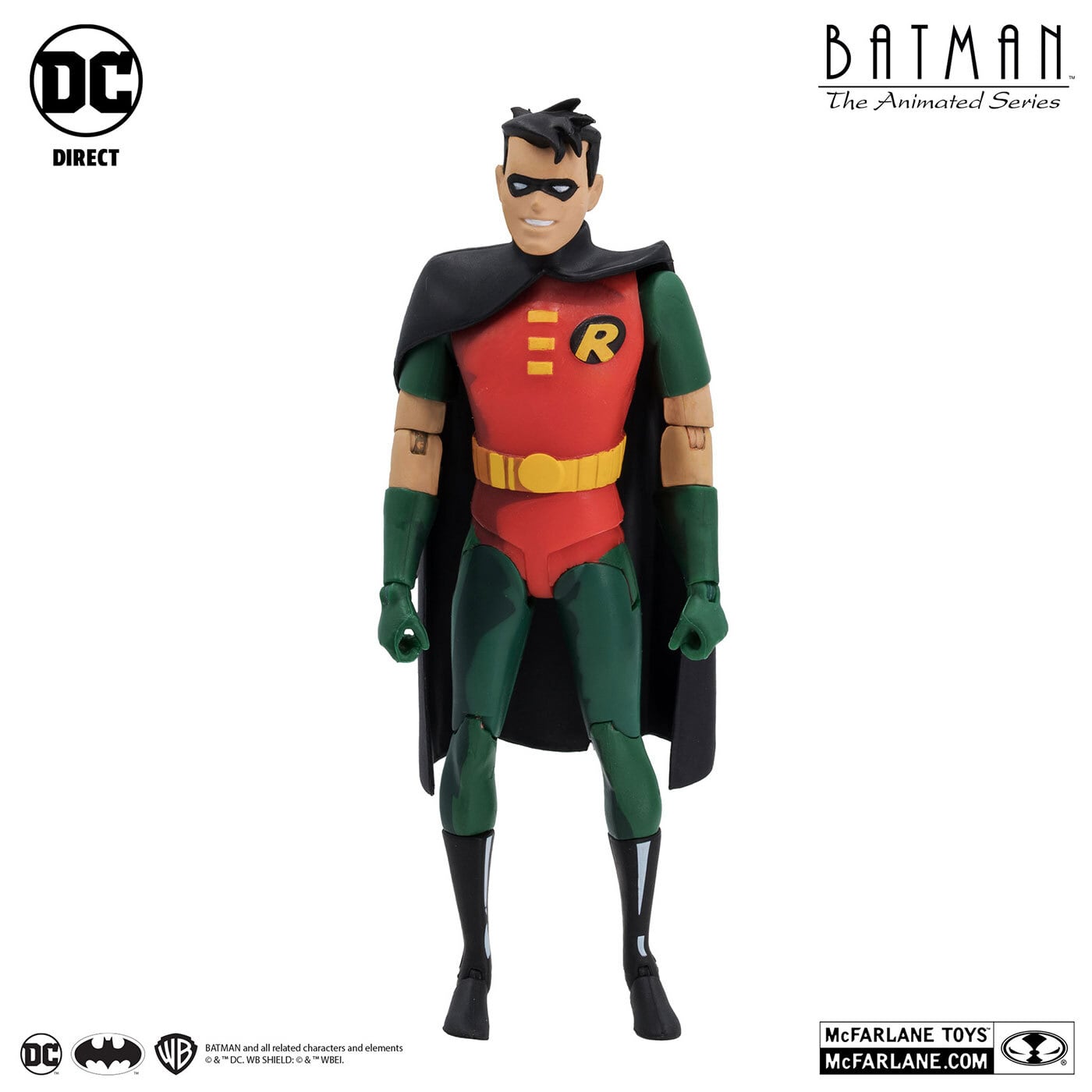 マクファーレン DCダイレクト バットマン アニメイテッド #02 ロビン 6インチ アクションフィギュア 国内版 未開封