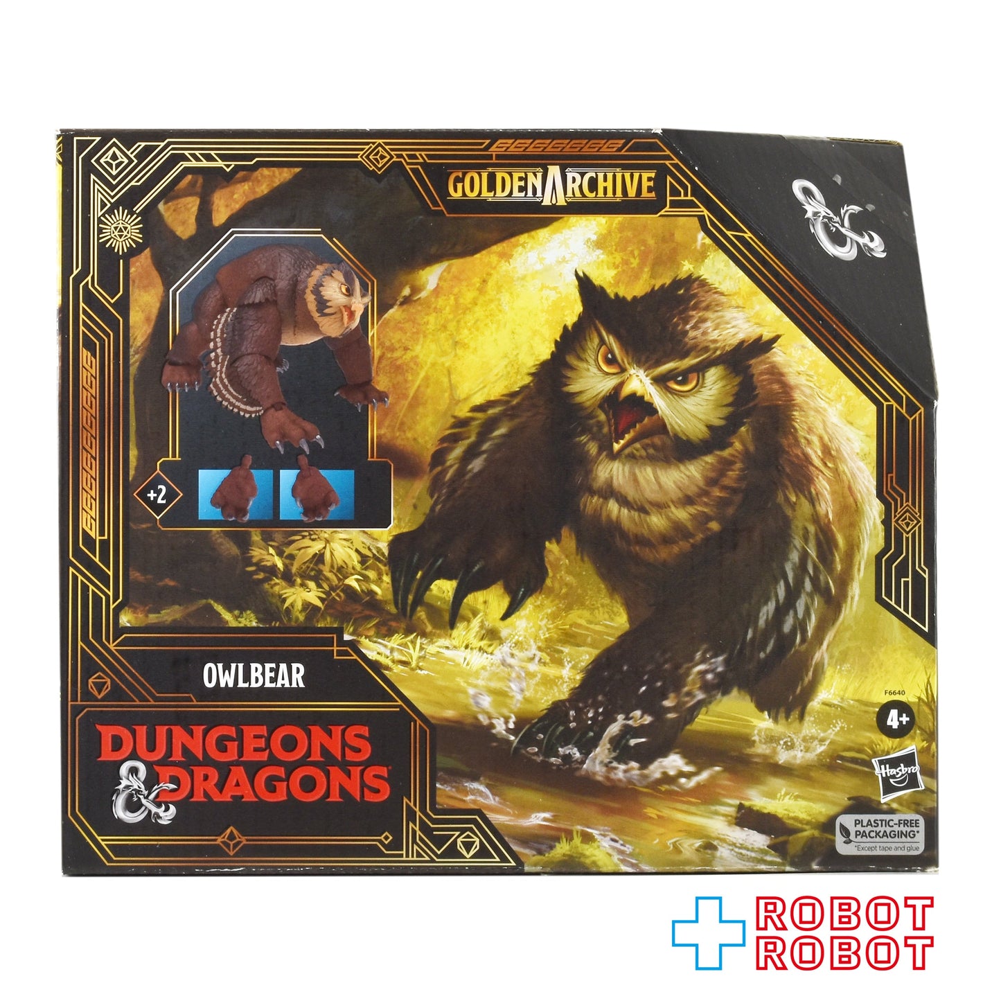 ハズブロ ダンジョンズ&ドラゴンズ ゴールデン アーカイブ アウルベア アクションフィギュア 未開封