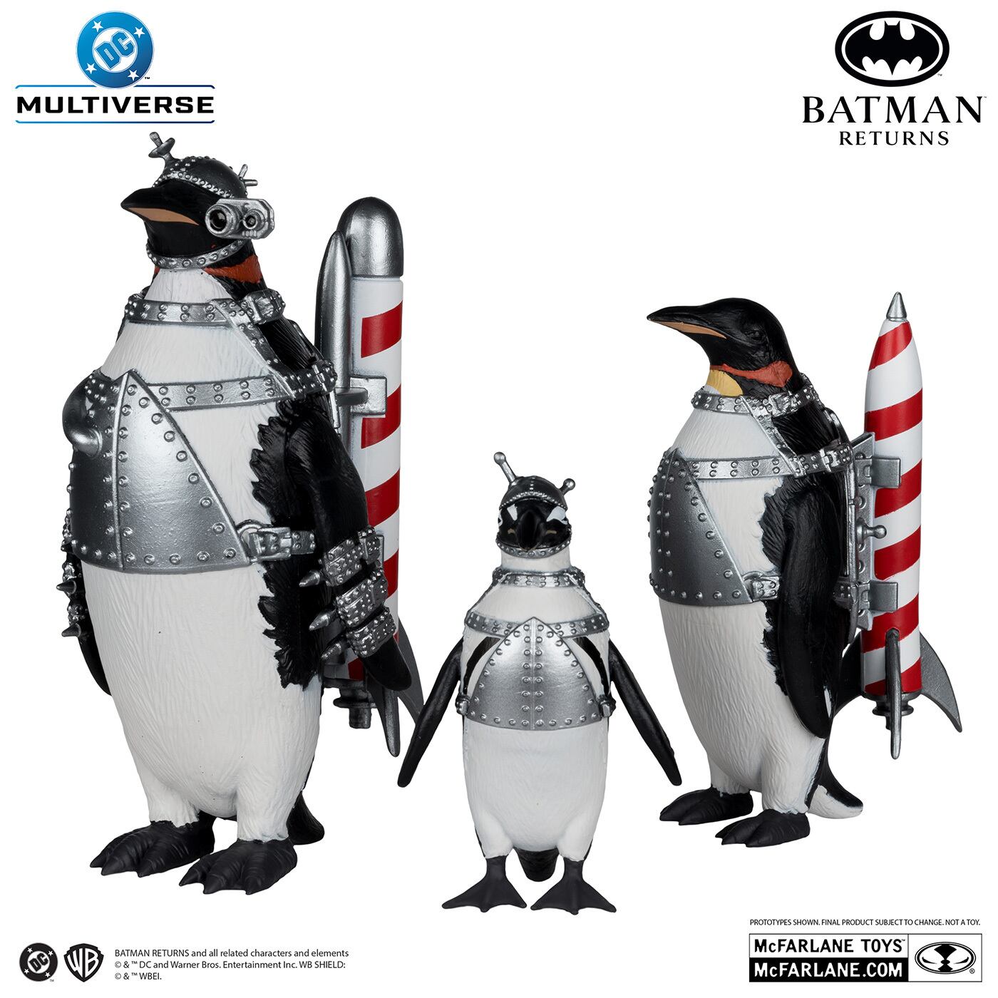 DCマルチバース ペンギン軍団　バットマン リターンズ DC マルチバース バットマン リターンズ ペンギン軍団 デラックス