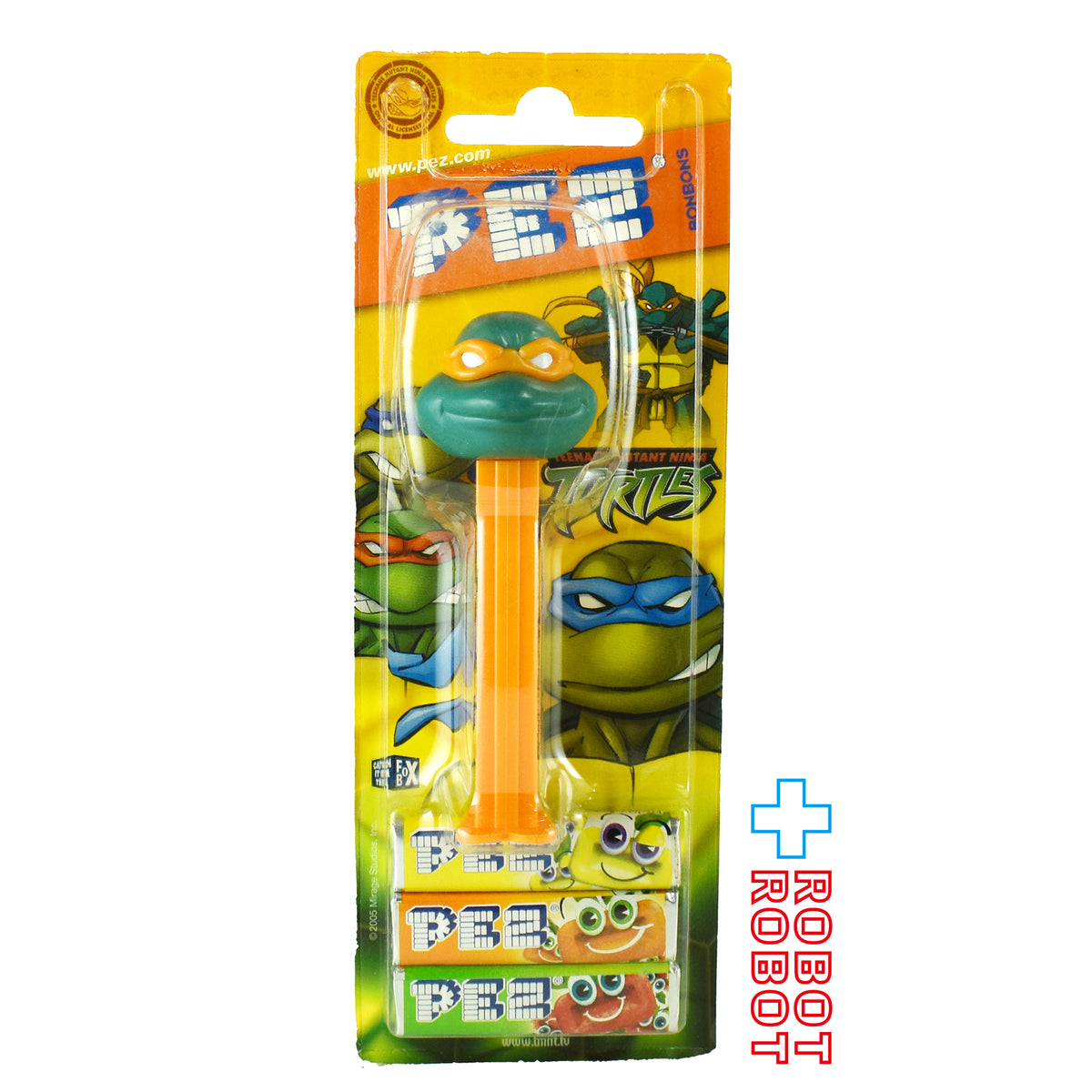 PEZ ティーンエイジ・ミュータント・ニンジャ・タートルズ TMNT ミケランジェロ キャンディー・ディスペンサー・フィギュア 国内版 未開封