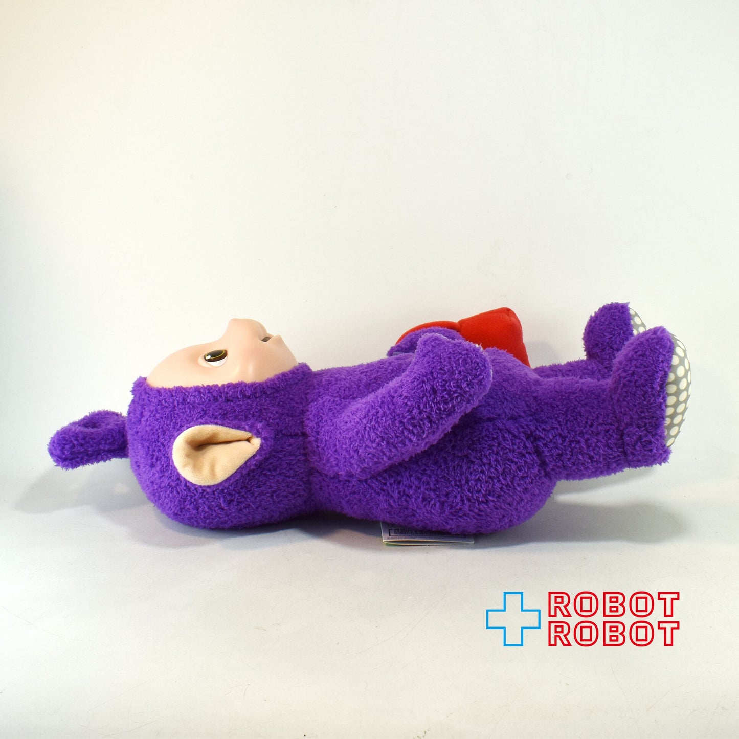 エスケイジャパン テレタビーズ BIGぬいぐるみ ティンキー・ウィンキーとお気に入りのバッグ 紙タグ付き