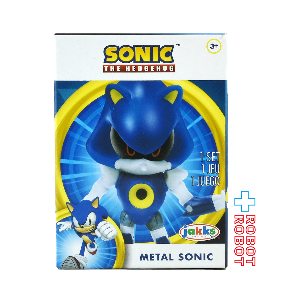 ※開封※パッケージダメージ：ソニック・ザ・ヘッジホッグ メタルソニック 2.5インチ アクションフィギュア 未開封