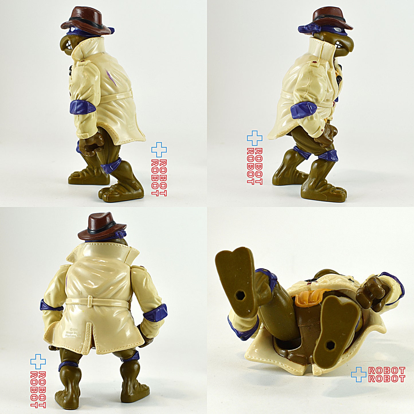 プレイメイツ TMNT タートルズ ドン・アンダーカバー・タートル 1990 アクションフィギュア ルース