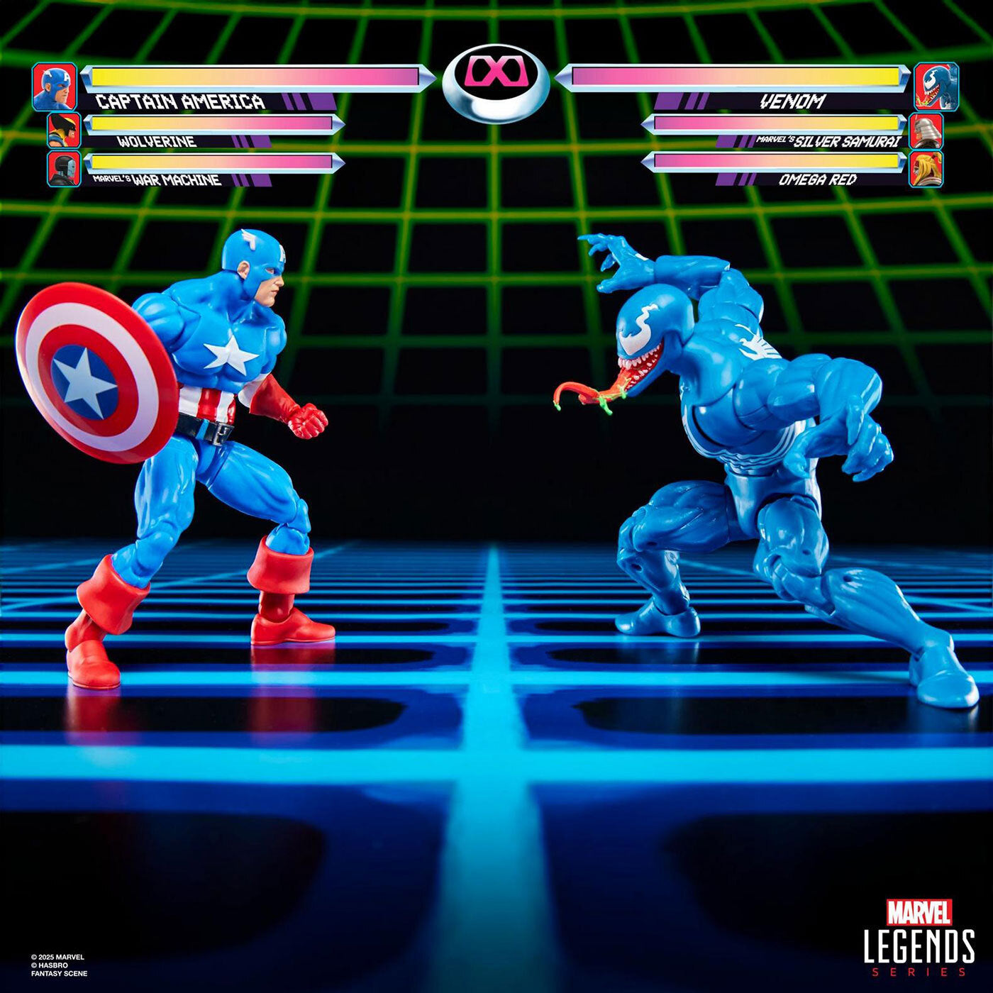 マーベルレジェンド ゲームシリーズ キャプテン・アメリカ vs ヴェノム
