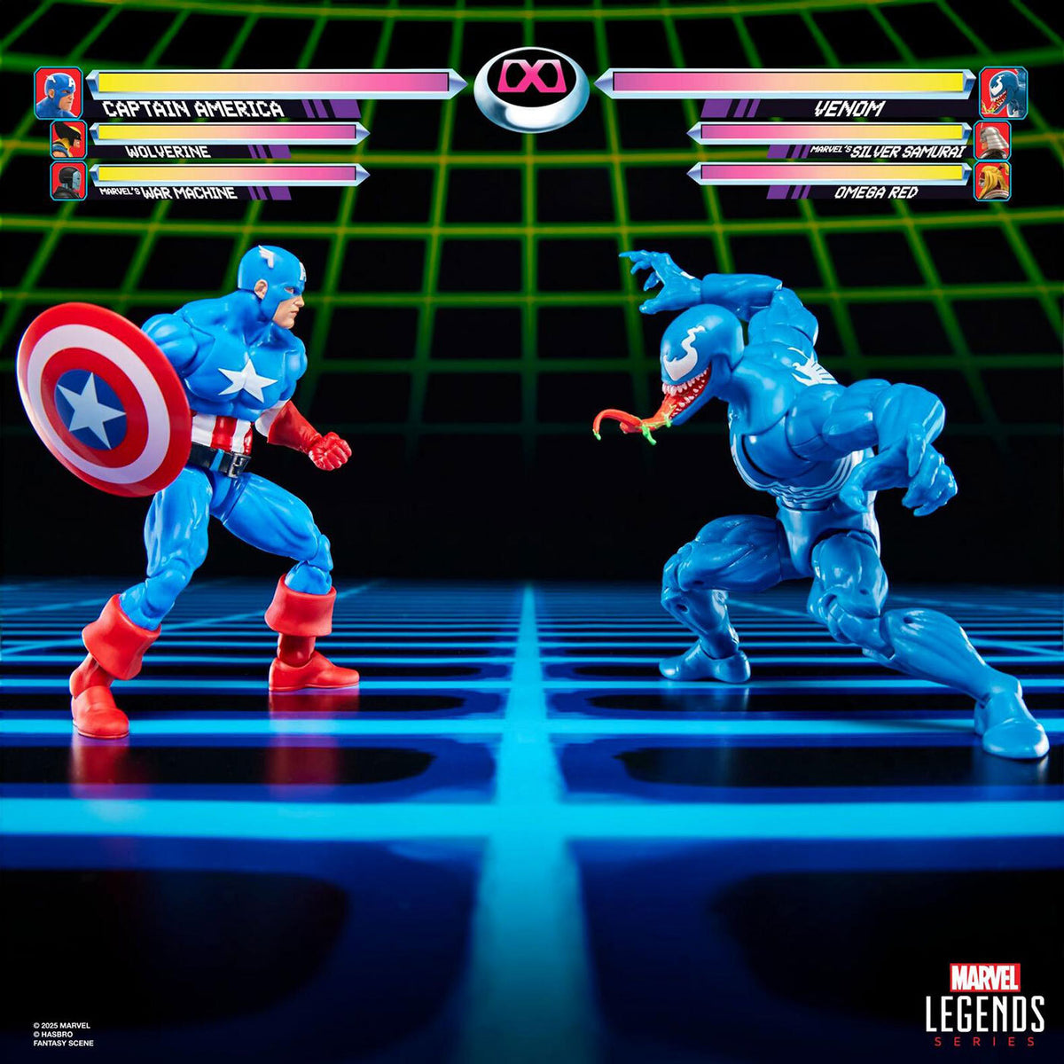 マーベルレジェンド ゲームシリーズ キャプテン・アメリカ vs ヴェノム 6インチ アクションフィギュア 国内版 未開封