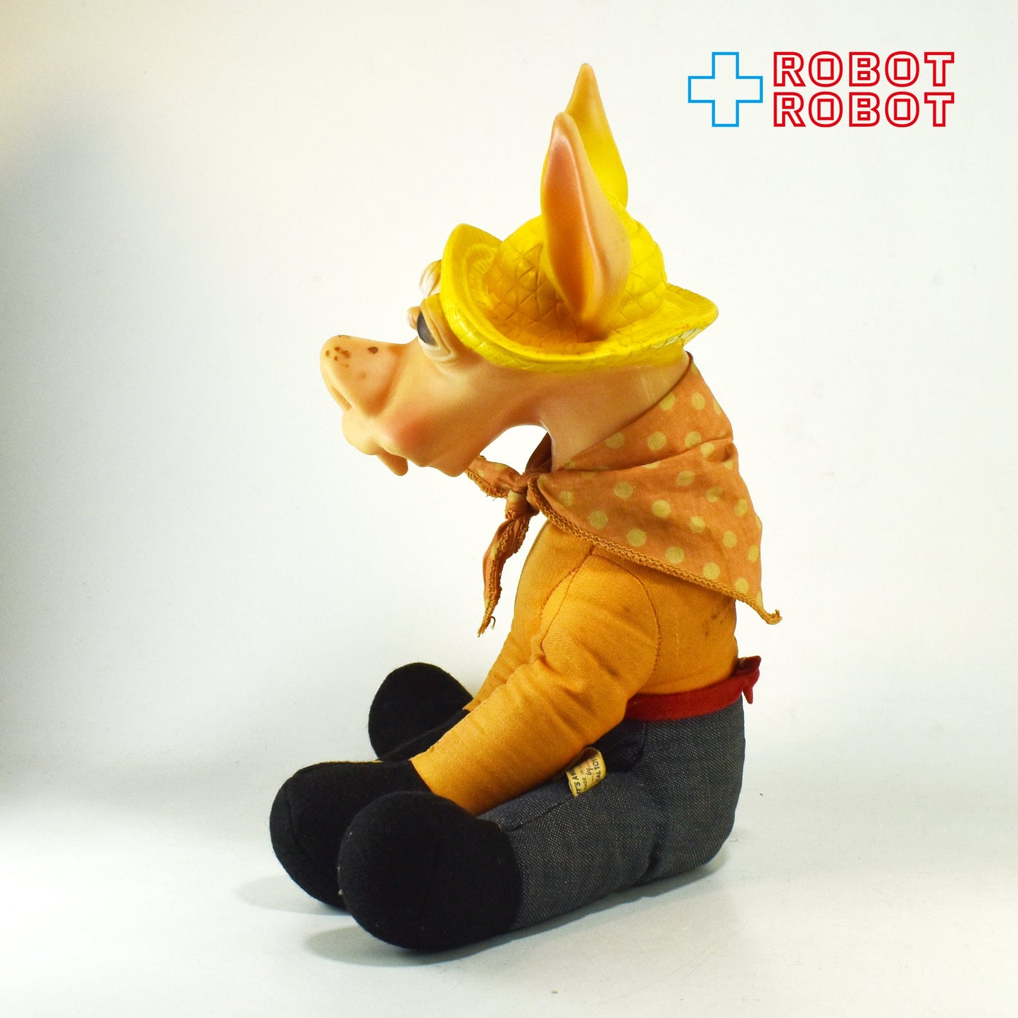 ラムチョップ / チャーリーホース ソフビ顔ぬいぐるみ人形 1960年代 メイドインUSA