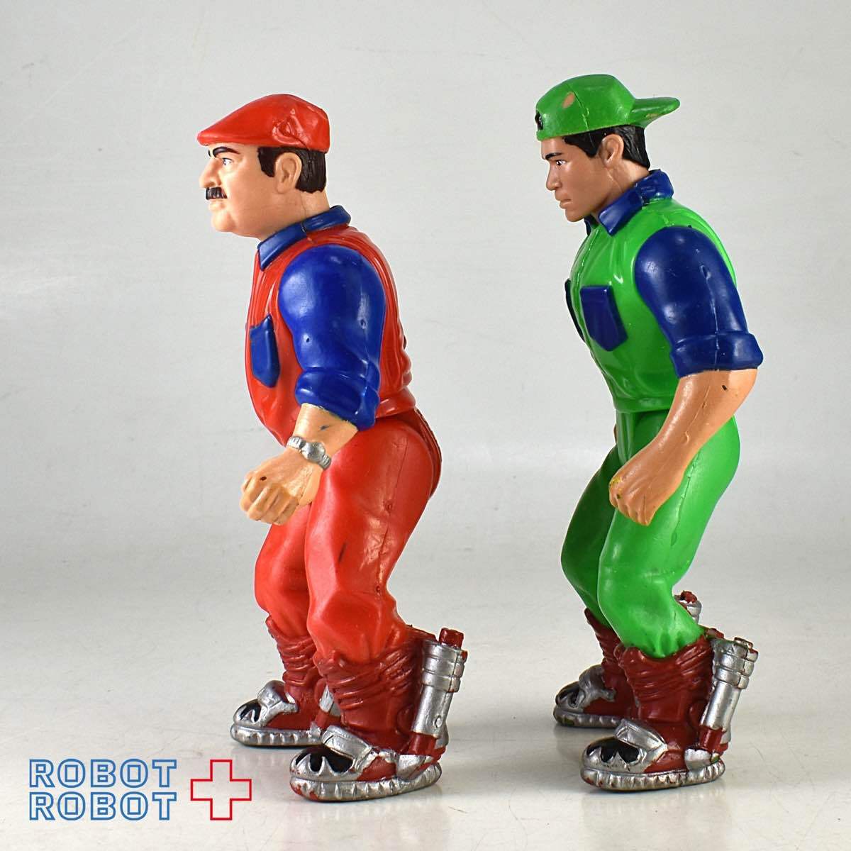 映画版 スーパーマリオ 魔界帝国の女神 マリオとルイージ アクションフィギュア ２体 1993 ERTL社