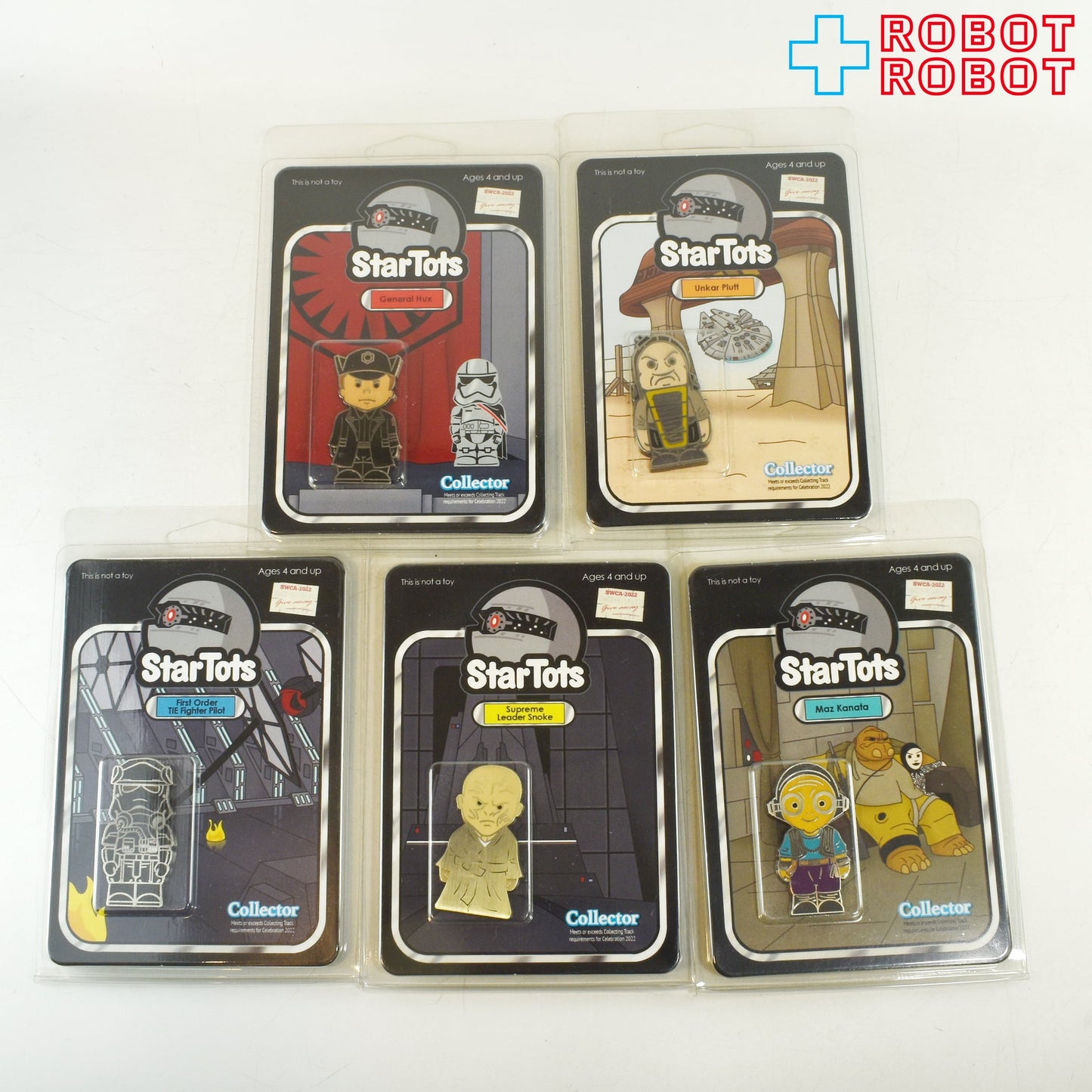 スター・ウォーズ スタートッツ 台紙入コイン 20種セット ディスプレイ箱付 セレブレーション アナハイム2022限定